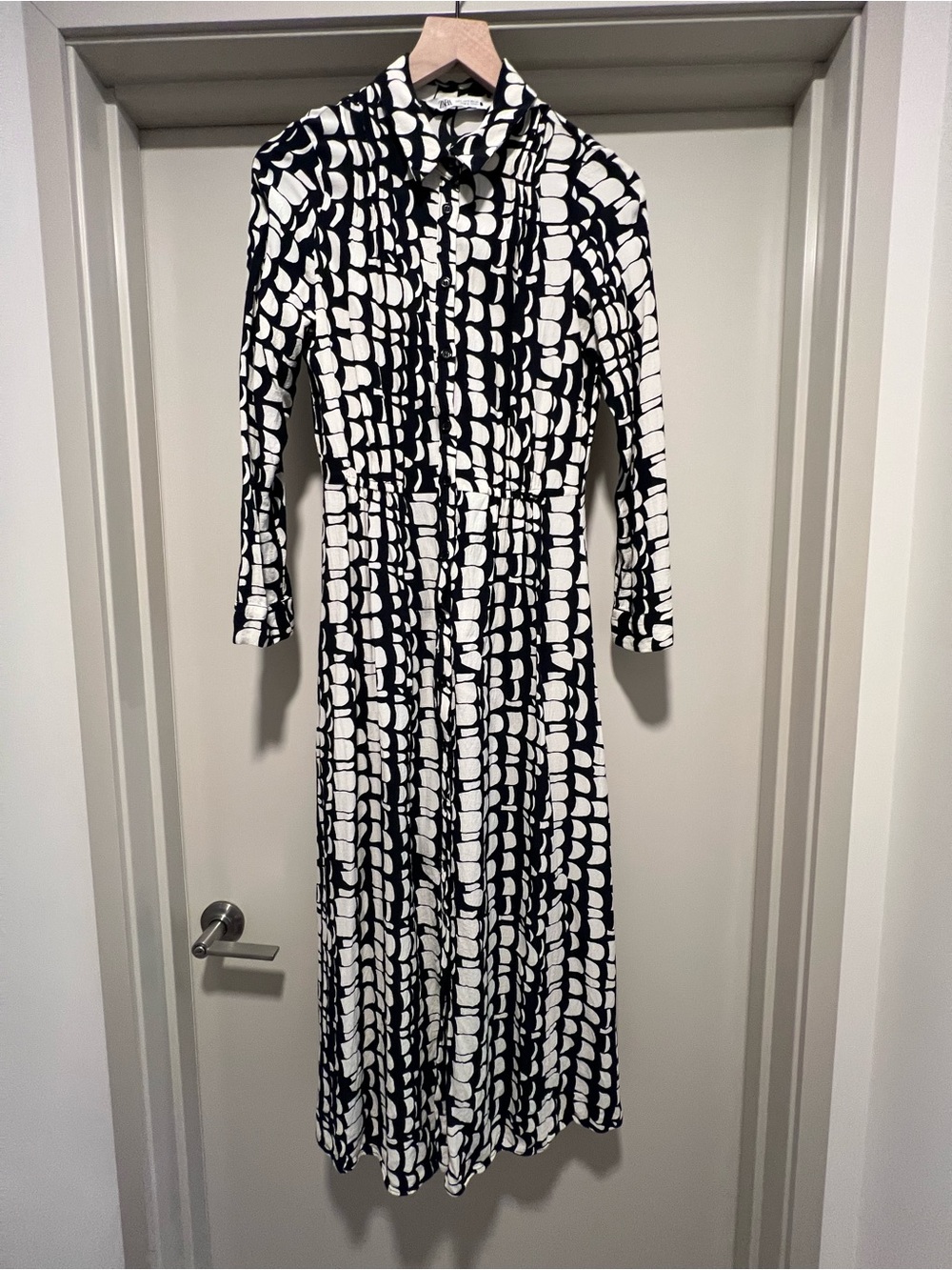 Zara Patterned Dress - Picture 1 of 5